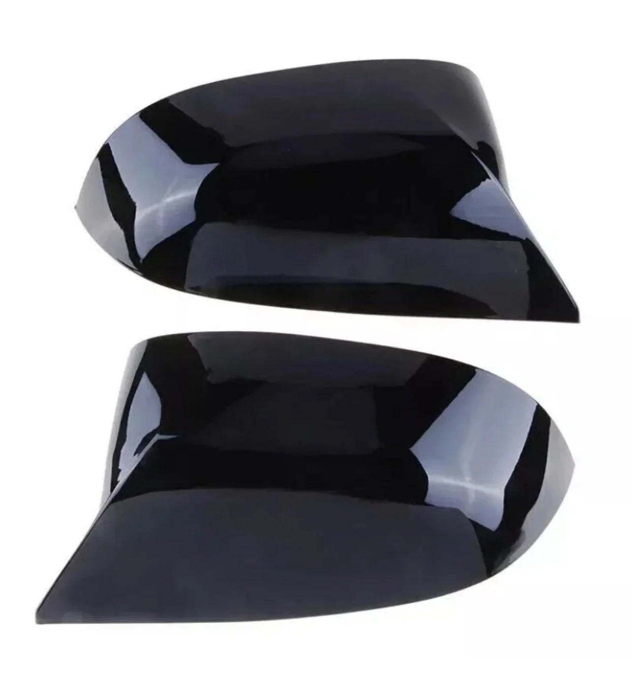 GLOSS BLACK MIRROR COVER CAPS FOR BMW SUV X3 X4 G01 G02 X5 X6 X7 G05 G06 G07 - Image 2
