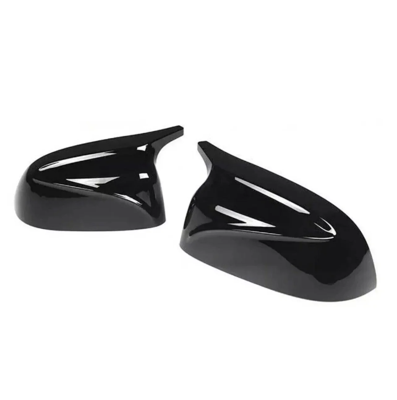 GLOSS BLACK MIRROR COVER CAPS FOR BMW SUV X3 X4 G01 G02 X5 X6 X7 G05 G06 G07 - Image 3