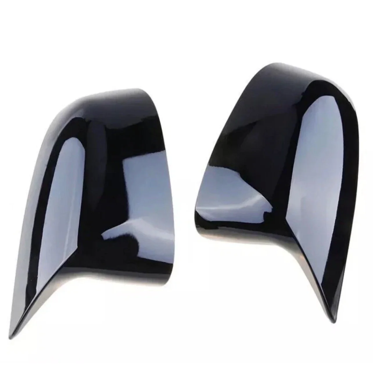 GLOSS BLACK MIRROR COVER CAPS FOR BMW SUV X3 X4 G01 G02 X5 X6 X7 G05 G06 G07 - Image 6