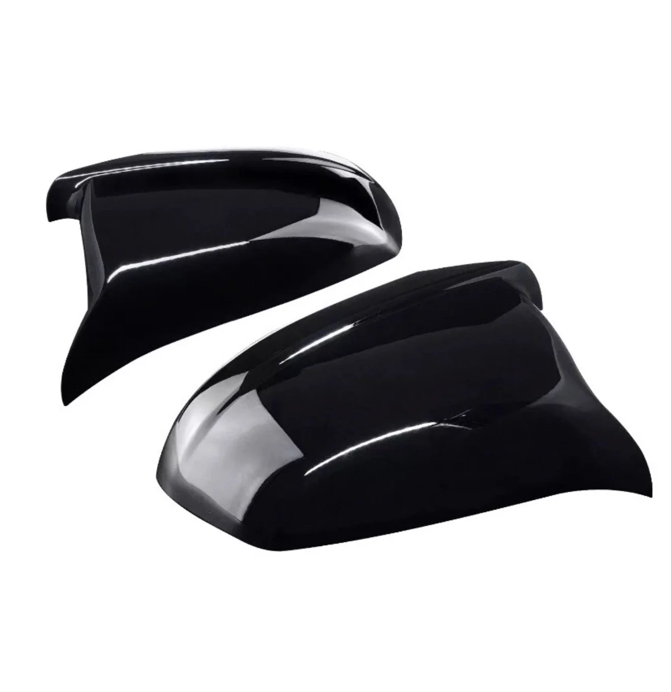 Gloss Black Mirror Covers Cap Cover 5 6 Series 11-13 F10 F11 PRE LCI F01 F06 F07 - Image 4