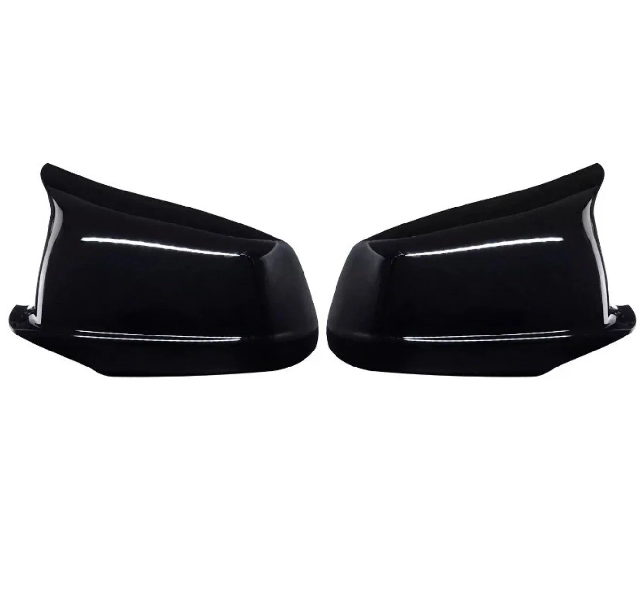 Gloss Black Mirror Covers Cap Cover 5 6 Series 11-13 F10 F11 PRE LCI F01 F06 F07 - Image 5