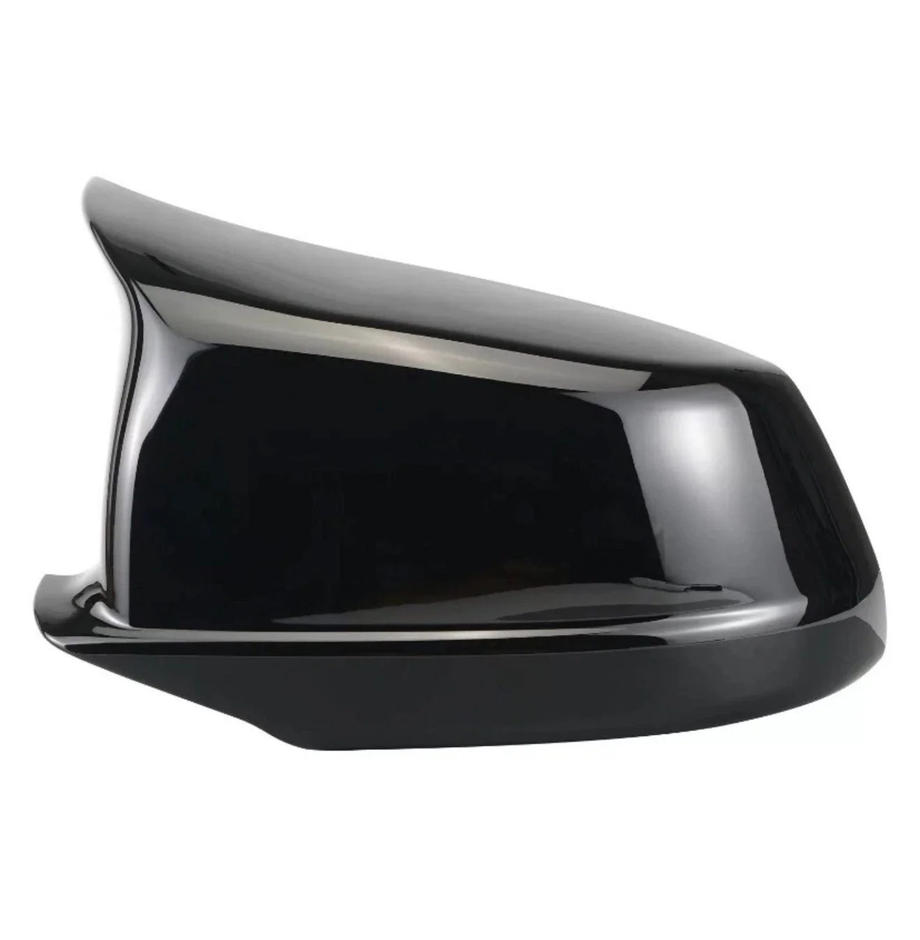 Gloss Black Mirror Covers Cap Cover 5 6 Series 11-13 F10 F11 PRE LCI F01 F06 F07 - Image 7
