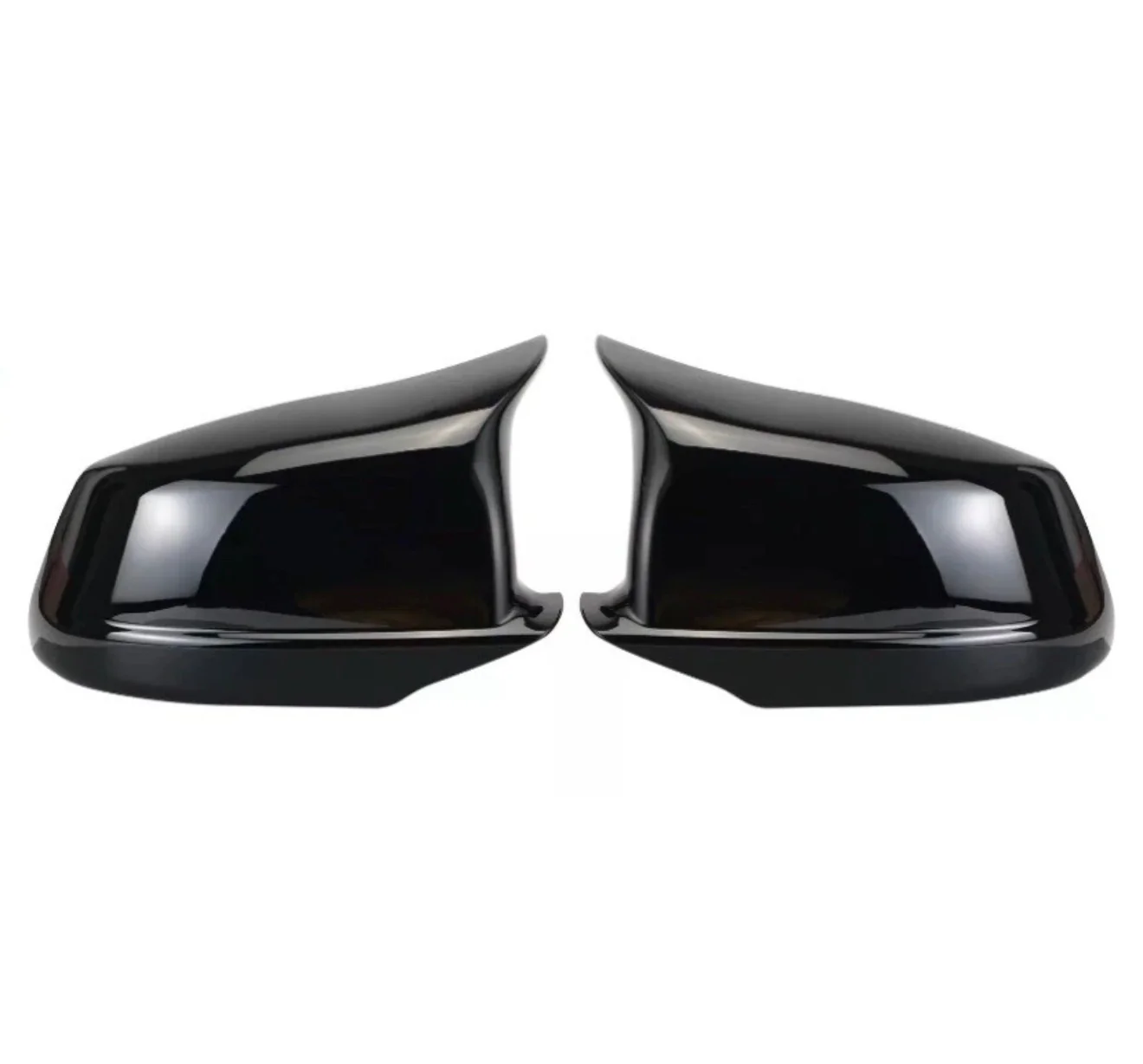 Gloss Black Mirror Covers Cap Cover 5 6 Series 11-13 F10 F11 PRE LCI F01 F06 F07 - Image 8