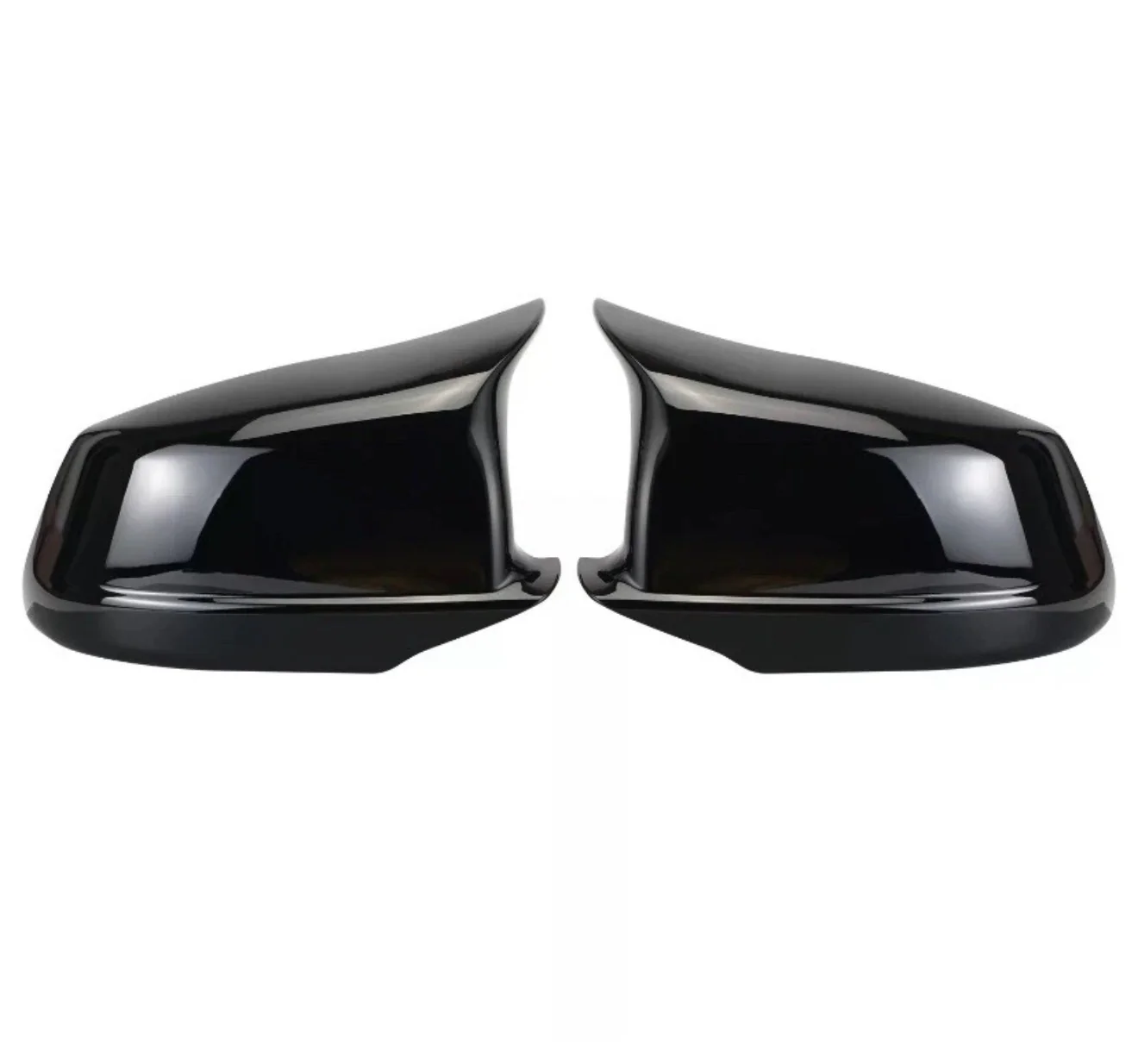 Gloss Black Mirror Covers Cap Cover 5 6 Series 11-13 F10 F11 PRE LCI F01 F06 F07 - Image 9