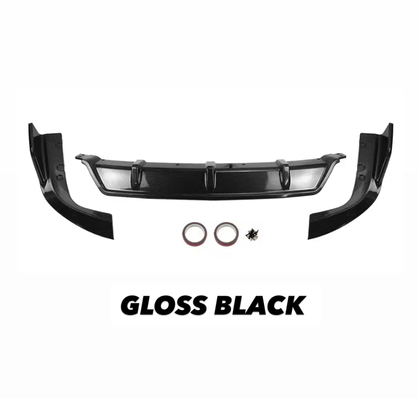 Gloss Black Rear Bumper Diffuser Side Cover For BMW G05 LCI X5 2023+ - Image 8