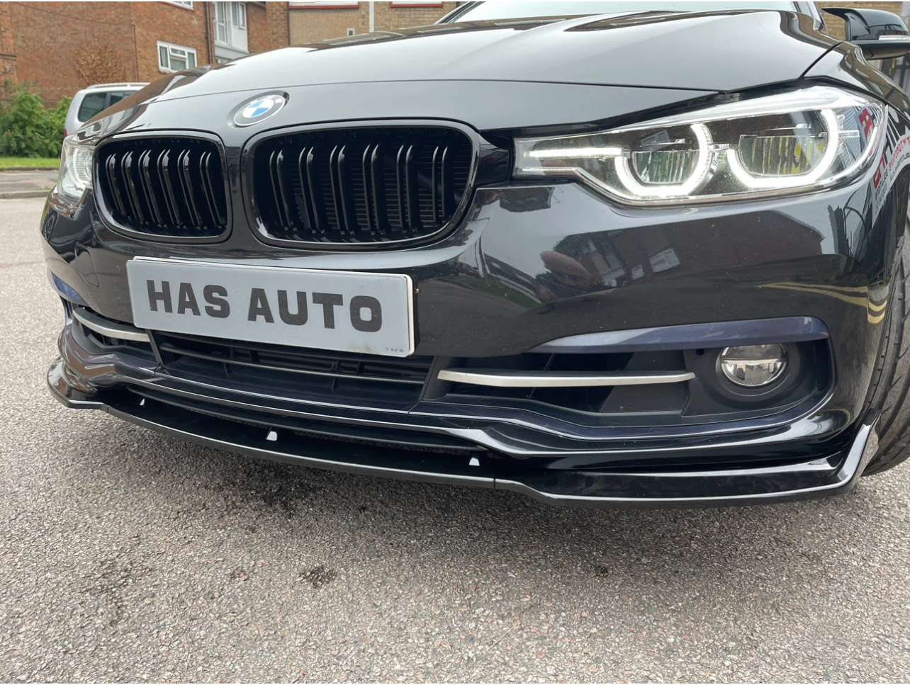 Gloss Black Splitter Fits F30 3 Series SE 2012-2018 STM Edition - Image 2