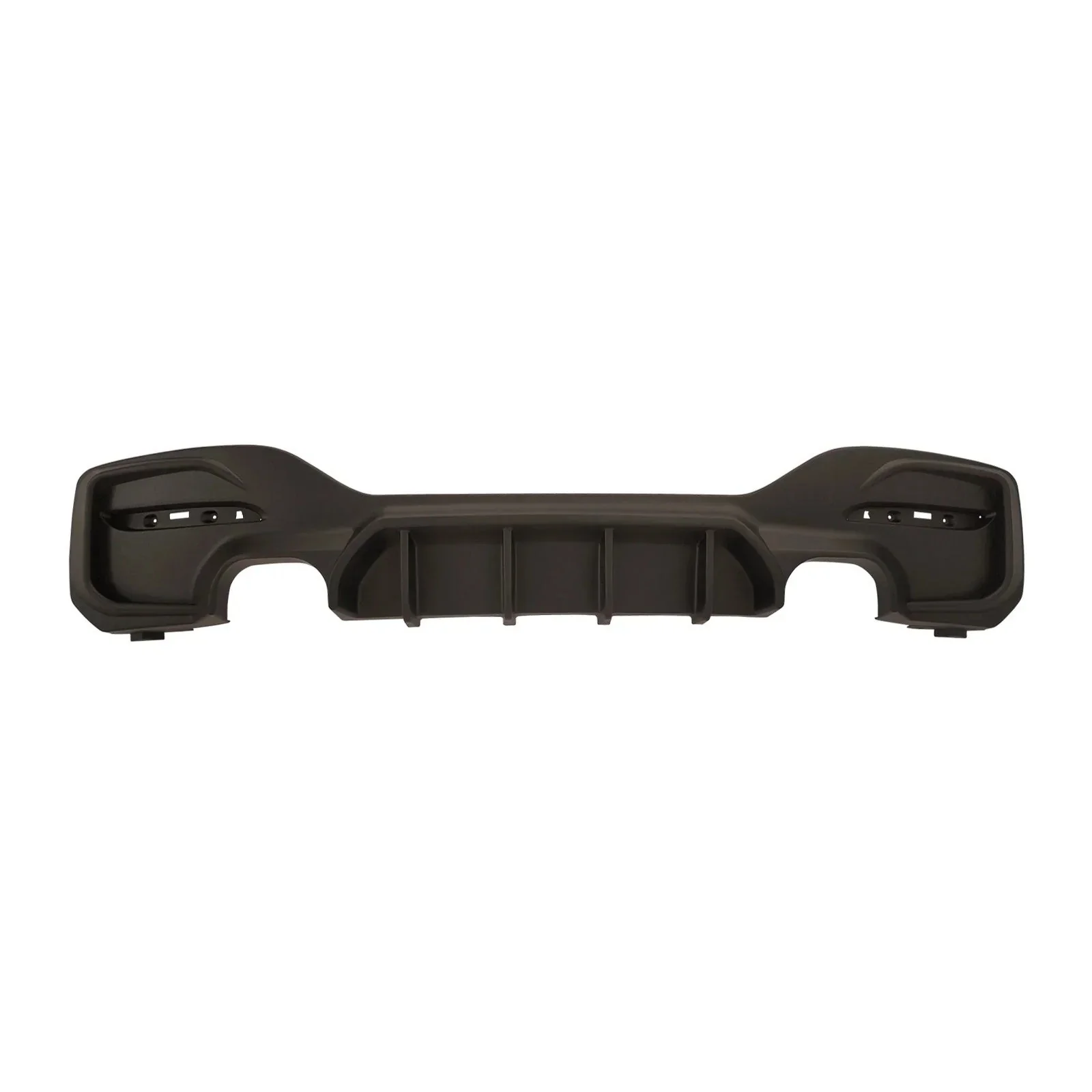 MATTE BLACK FOR BMW 1 SERIES F20 F21 M135i M140i REAR DIFFUSER M SPORT 15-19 LCI - Image 3