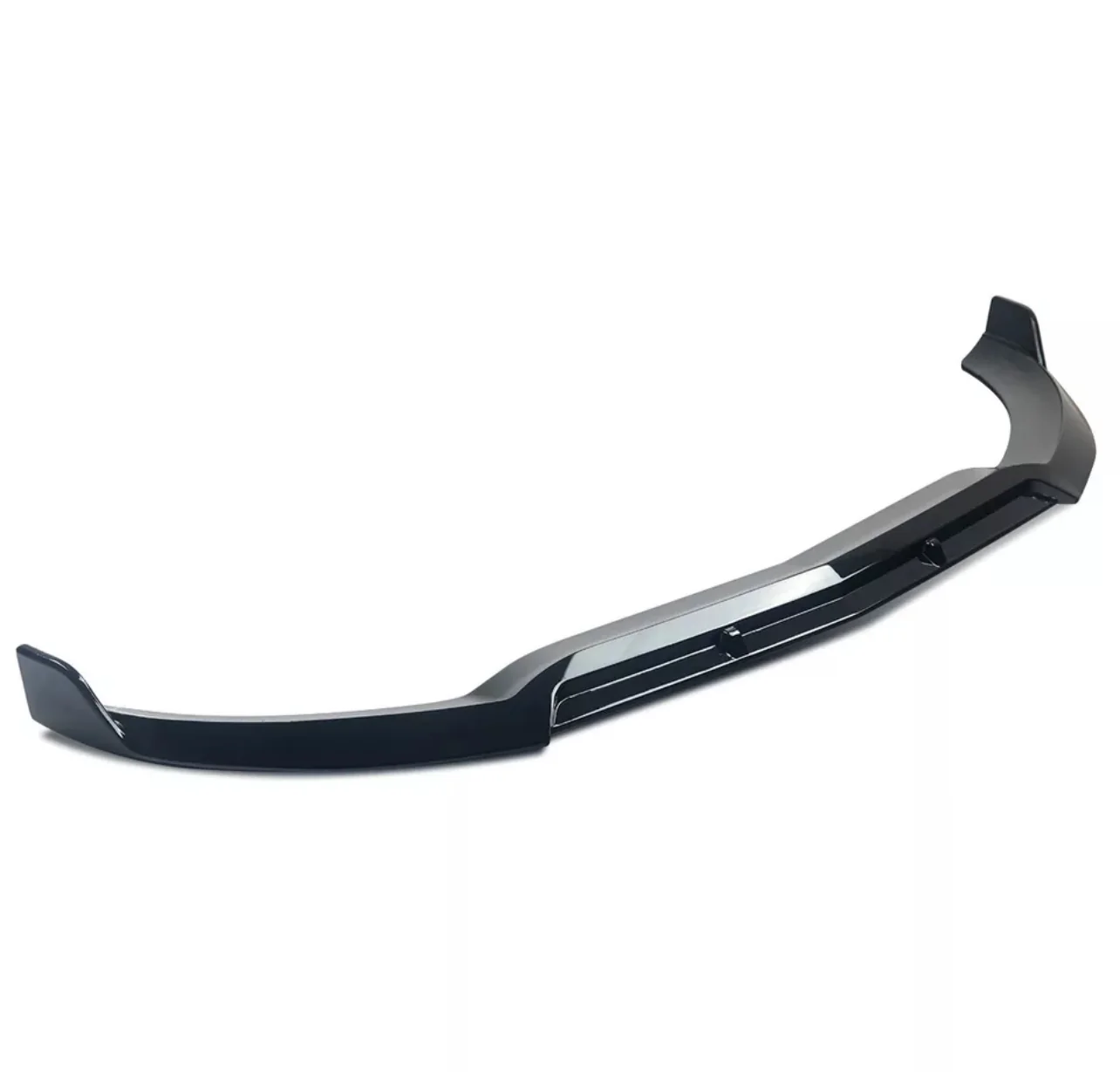 MERCEDES C CLASS A205 W205 C205 B STYLE GLOSS BLACK FRONT LIP SPLITTER 15-18 - Image 7