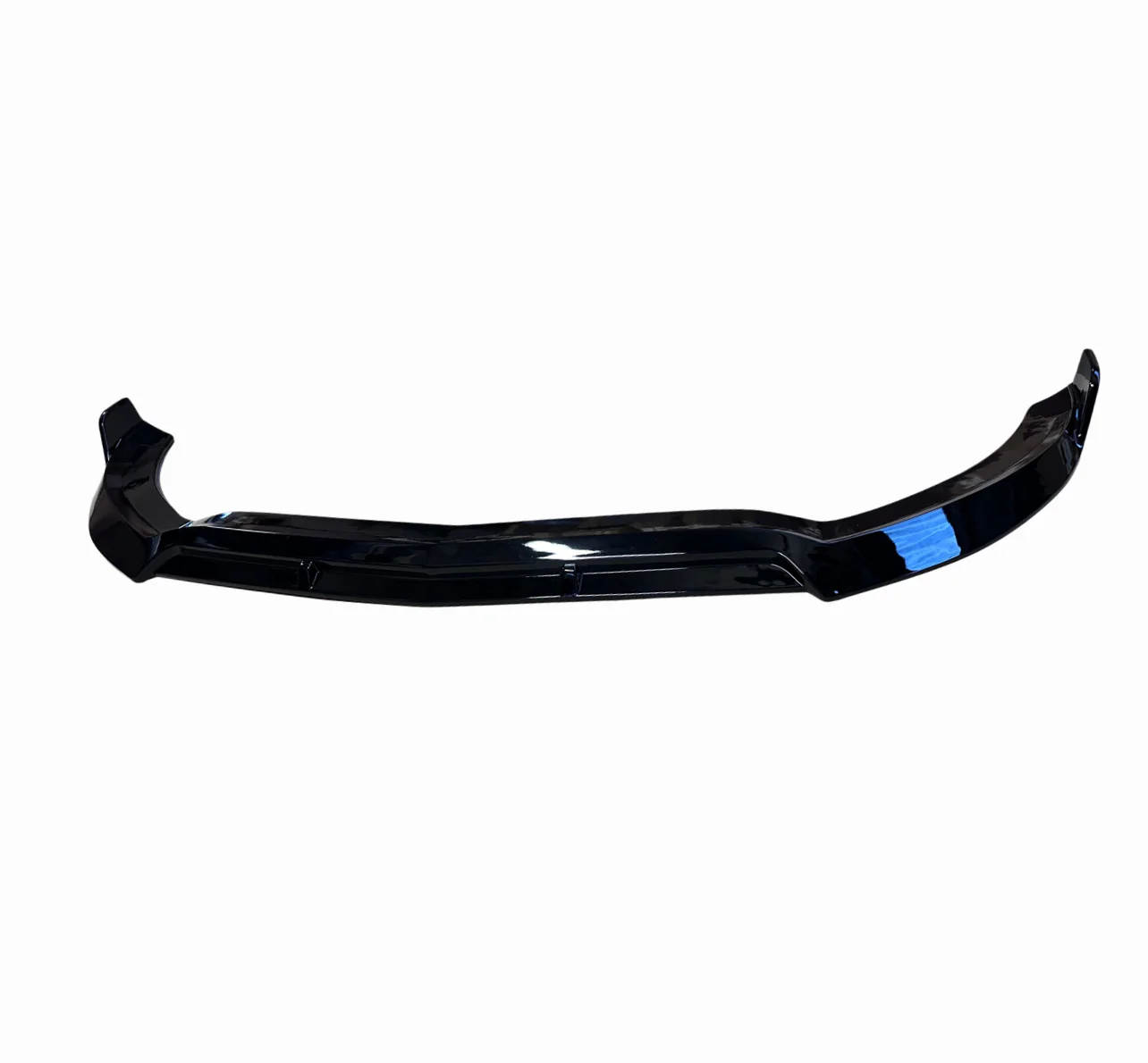 MERCEDES C CLASS A205 W205 C205 B STYLE GLOSS BLACK FRONT LIP SPLITTER 15-18 - Image 9