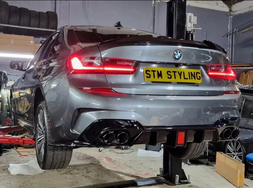 PERFORMANCE BODY KIT BODYKIT QUAD LED FOR BMW 3 SERIES G20 DIFFUSER SPOILER EDITION 3 SPLITTER - Image 14
