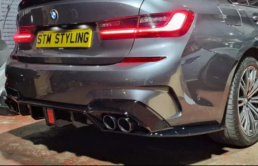 PERFORMANCE BODY KIT BODYKIT QUAD LED FOR BMW 3 SERIES G20 DIFFUSER SPOILER EDITION 3 SPLITTER - Image 17