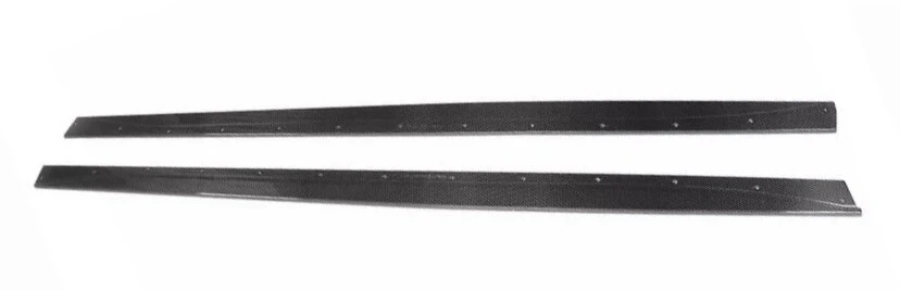 REAL CARBON FIBRE SIDE SKIRT EXTENSION BLADES FOR BMW M3 M4 F80 F82 F83 - Image 2