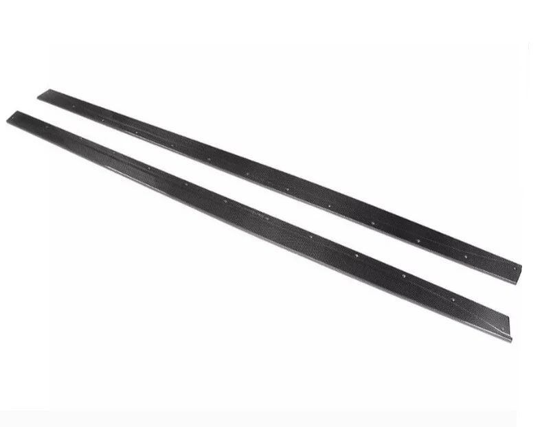 REAL CARBON FIBRE SIDE SKIRT EXTENSION BLADES FOR BMW M3 M4 F80 F82 F83 - Image 3