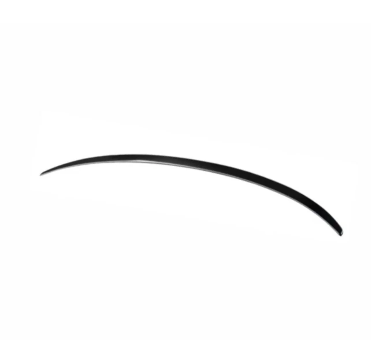 REAR BOOT SPOILER LIP GLOSS BLACK FOR BMW 3 SERIES F30 F80 M3 SALOON SLIM - Image 2