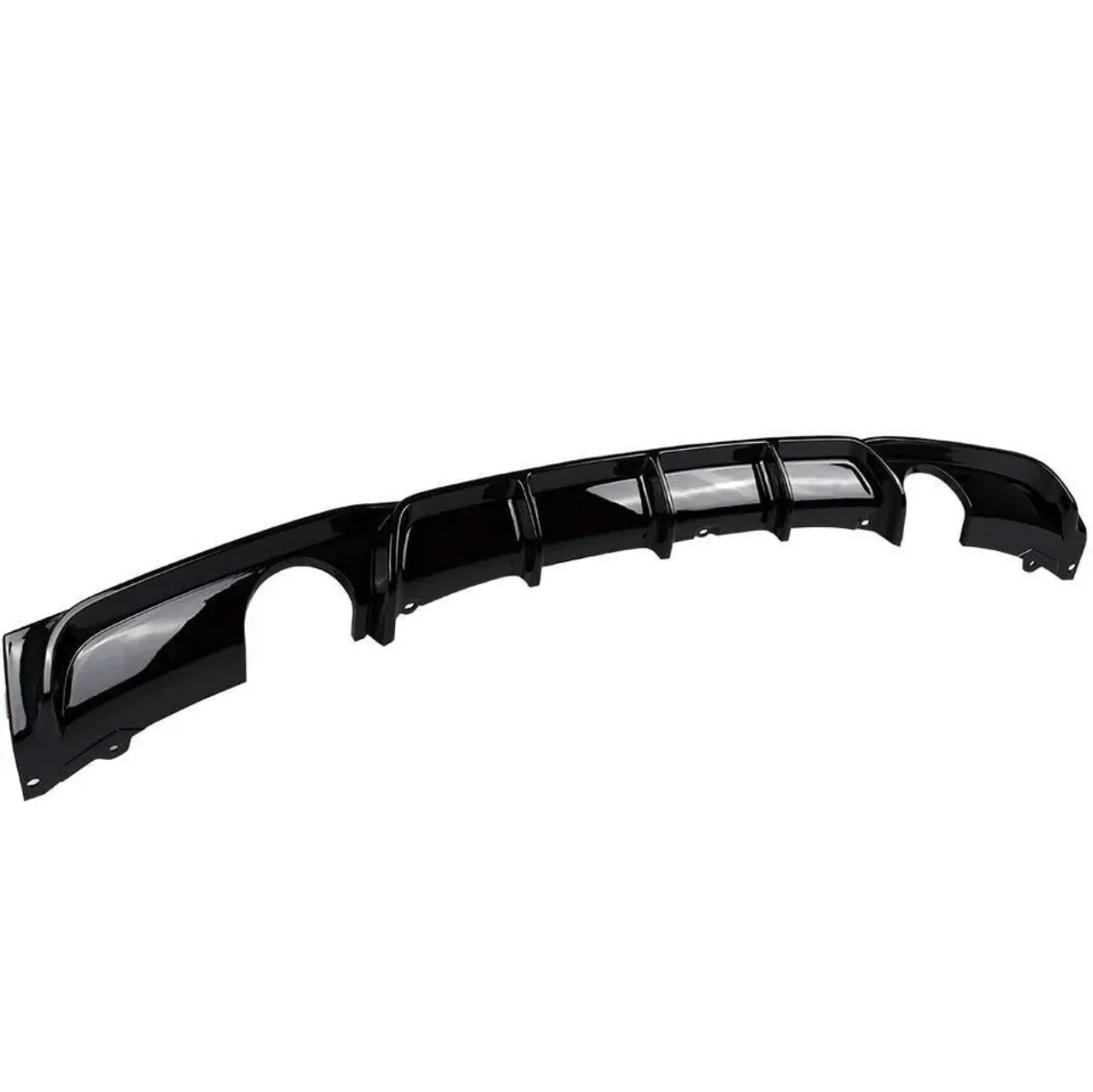 Rear Diffuser - Dual Exit - Fits BMW F30 F31 3 Series - Gloss Black - Image 4