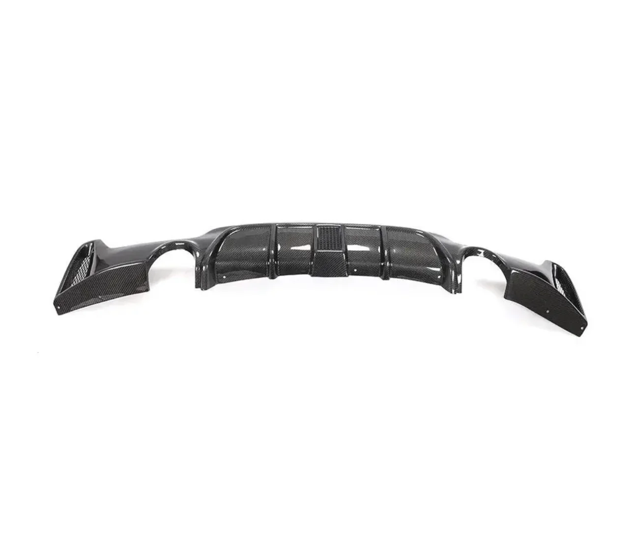 Rear Diffuser - Dual Exit - Fits BMW F32 F33 F36 - 4 Series - M Sport - Carbon Look - Image 3