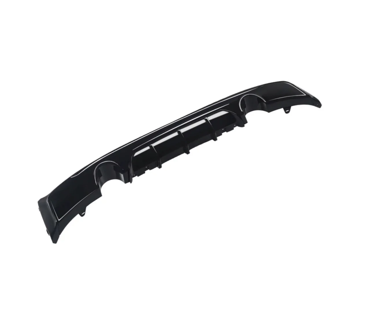 Rear Diffuser - Fits BMW 2 Series F22 F23 2 Series - Gloss Black - Image 3
