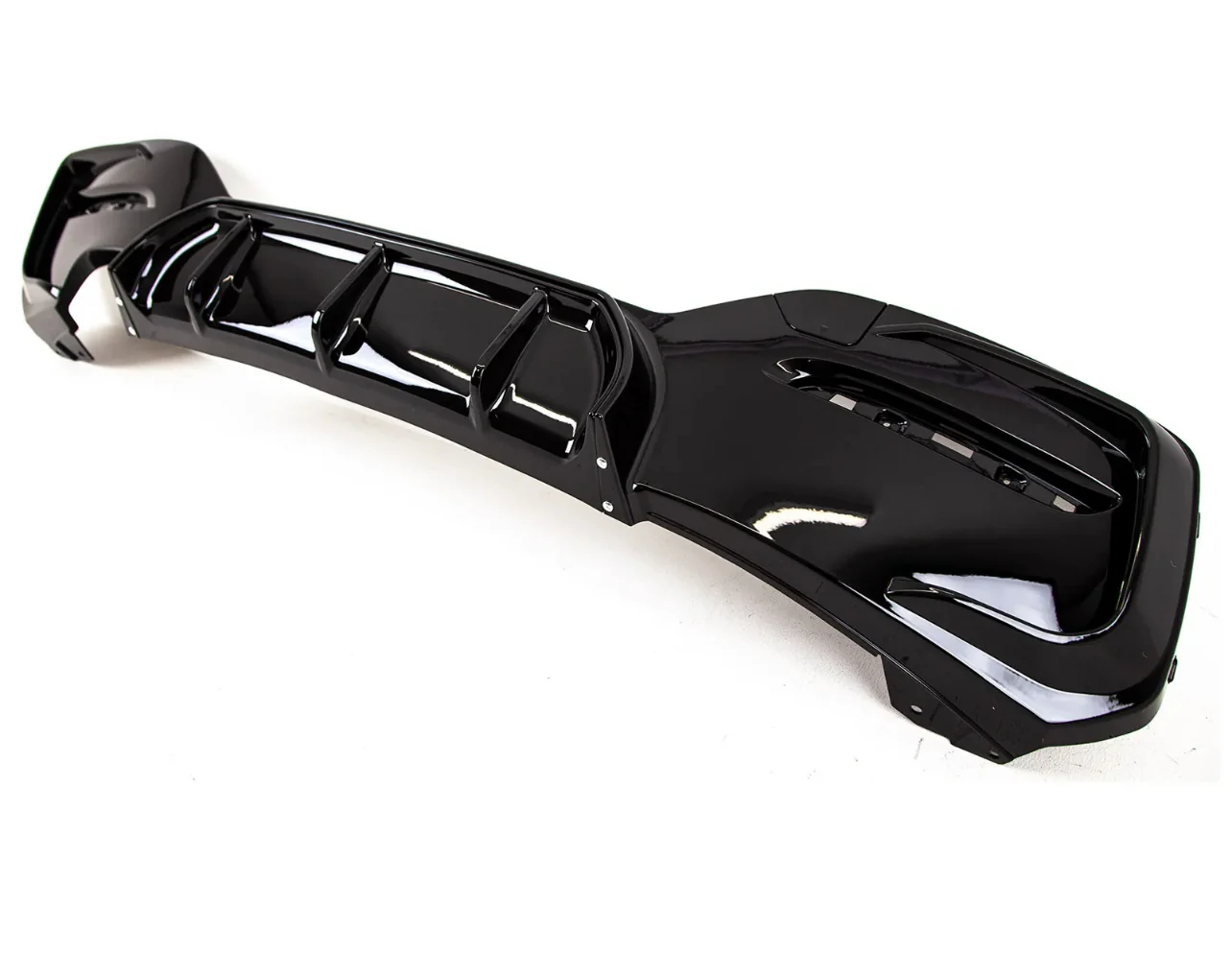 Rear Diffuser - Fits BMW F20 F21 LCI 2015-2019 1 Series - Gloss Black - Image 3