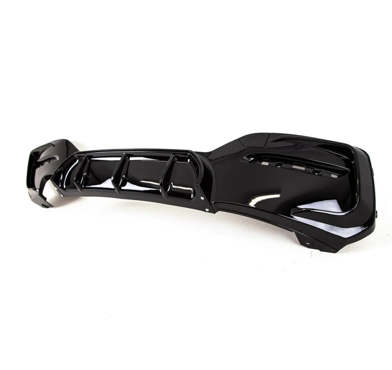 Rear Diffuser - Fits BMW F20 F21 LCI 2015-2019 1 Series - Gloss Black - Image 4