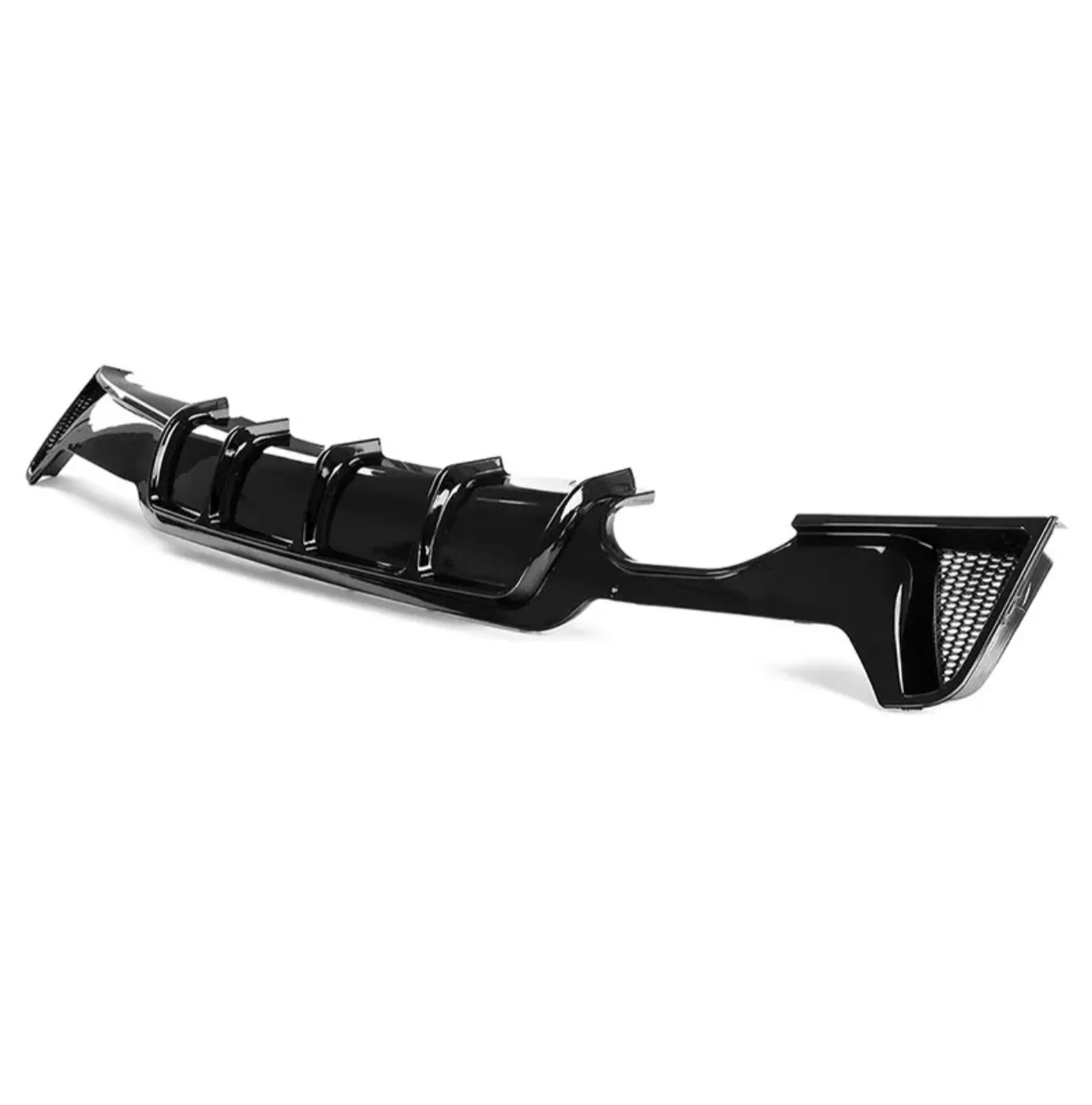 Rear Diffuser - Fits BMW F32 F33 F36 - 4 Series - M Performance - Gloss Black - Image 3