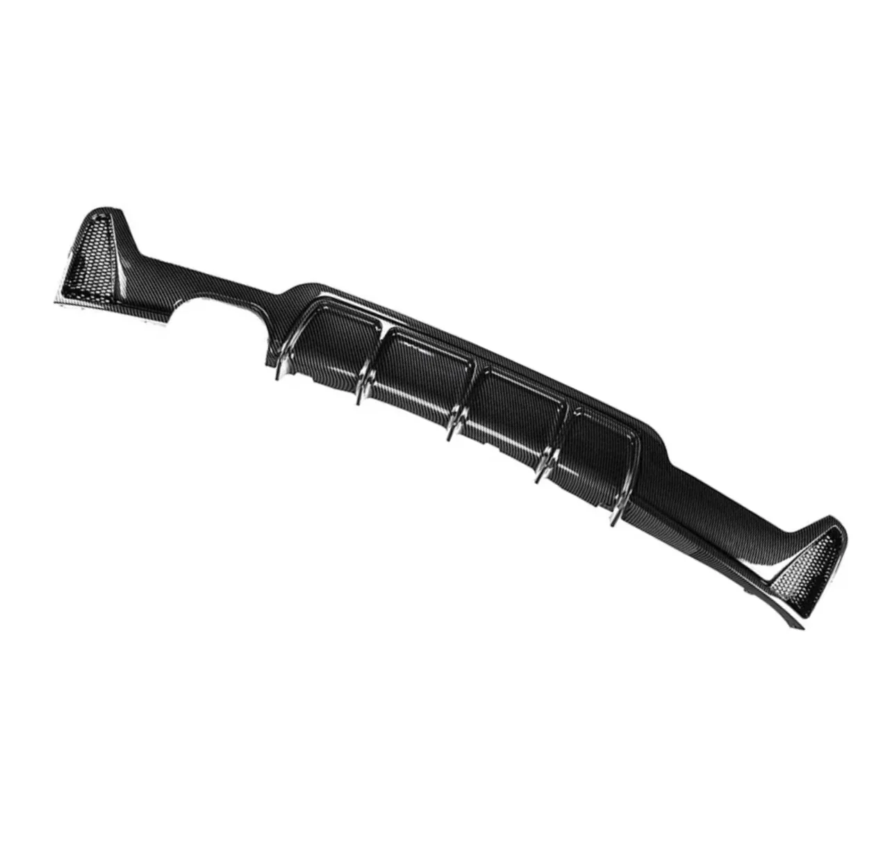 Rear Diffuser - Fits BMW F32 F33 F36 - 4 Series - M Sport - Carbon Look - Image 4