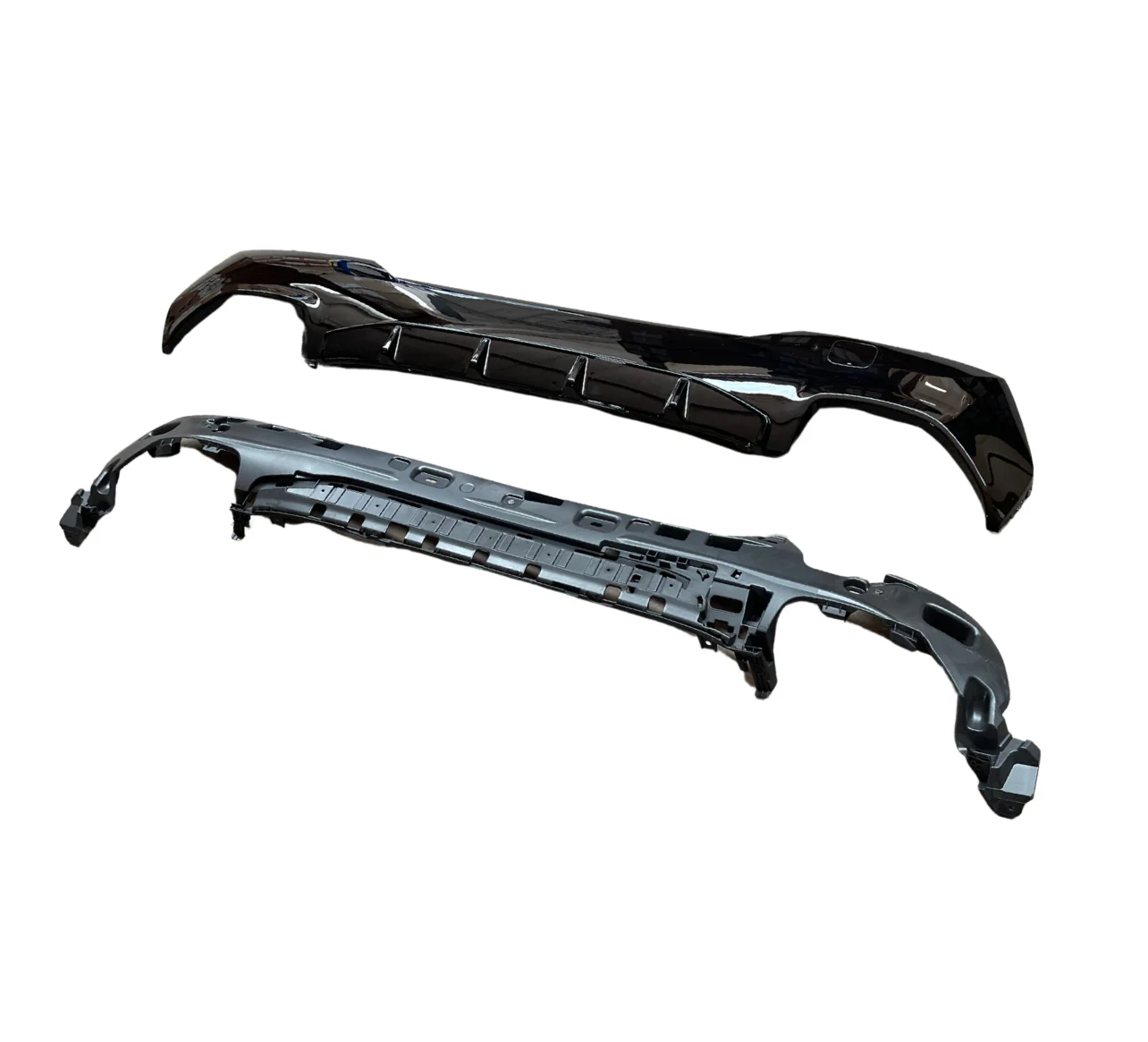 Rear Diffuser - Fits BMW G22 G23 - 4 Series - M Performance - Gloss Black - Image 3