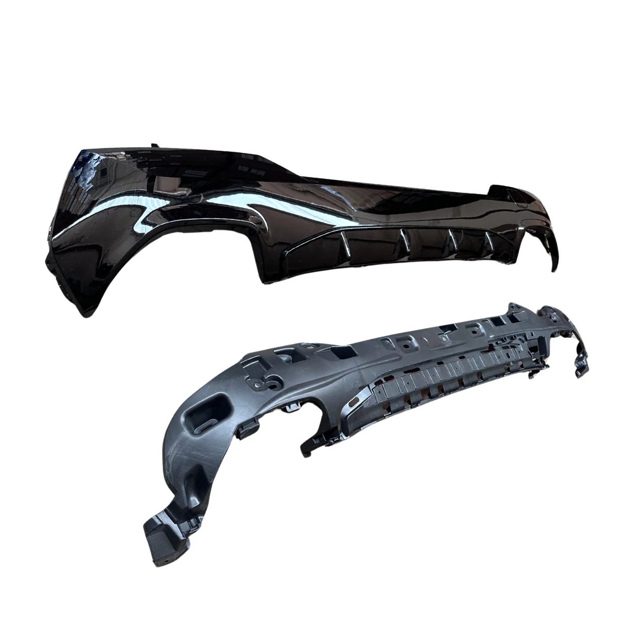 Rear Diffuser - Fits BMW G22 G23 - 4 Series - M Performance - Gloss Black - Image 4