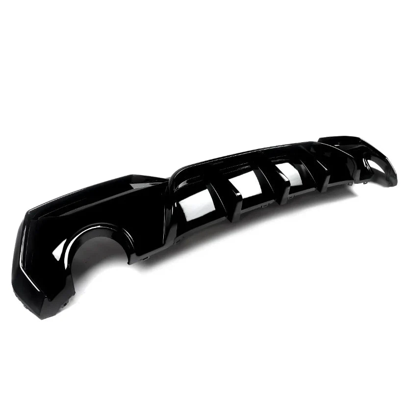 Rear Diffuser - Fits BMW G22 G23 G26 - 4 Series - Gloss Black - Image 3