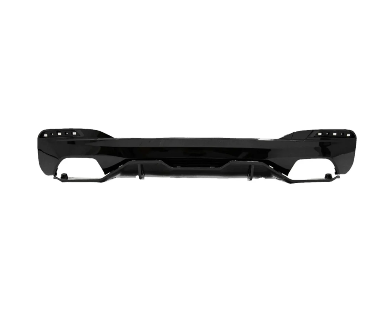 Rear Diffuser - Fits BMW G30 G31 - 5 Series - M Performance - Gloss Black