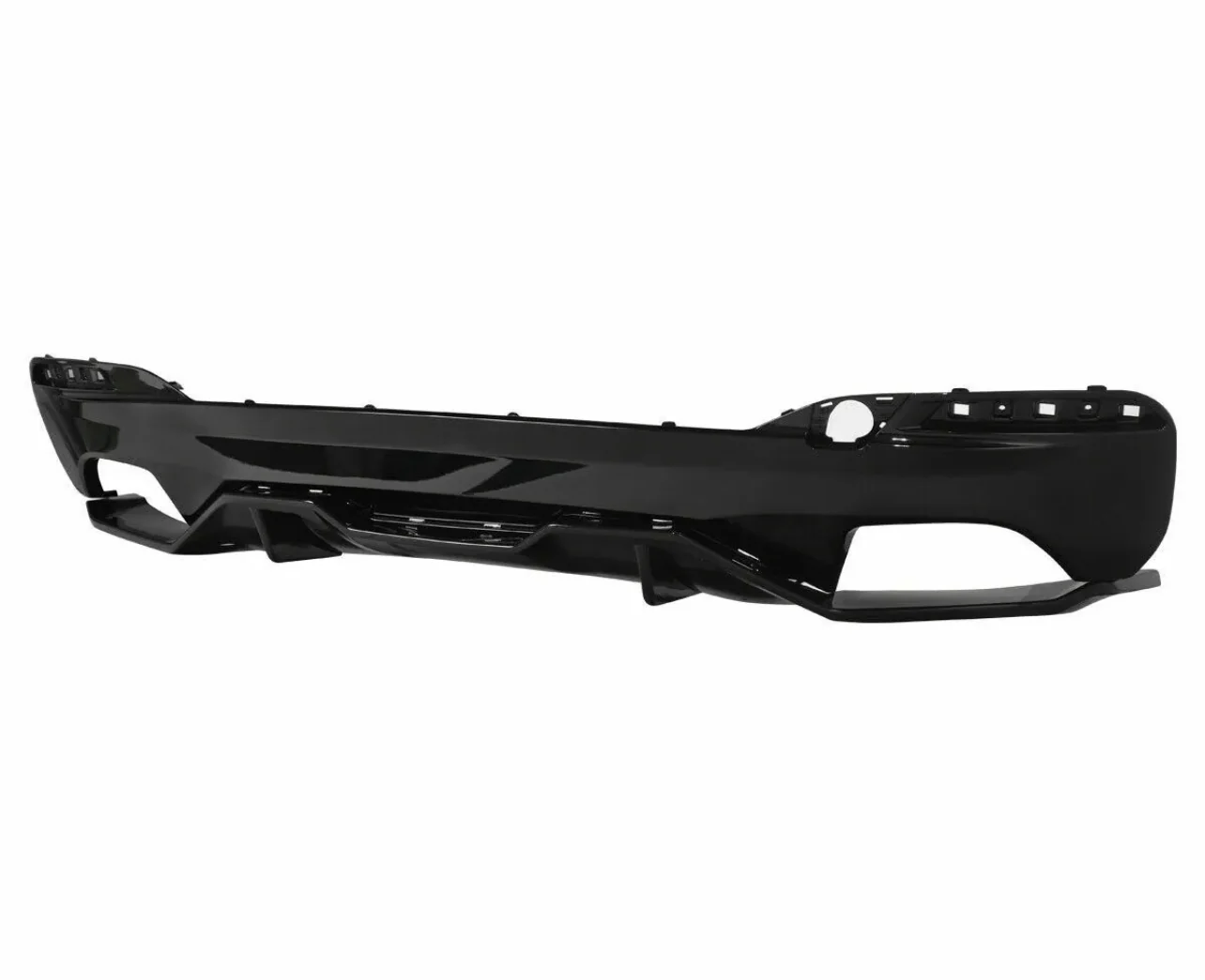 Rear Diffuser - Fits BMW G30 G31 - 5 Series - M Performance - Gloss Black - Image 3