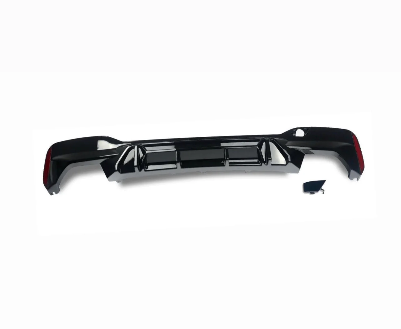 Rear Diffuser - Fits BMW G30 G31 - 5 Series - M5 CS Style - Gloss Black - Image 3