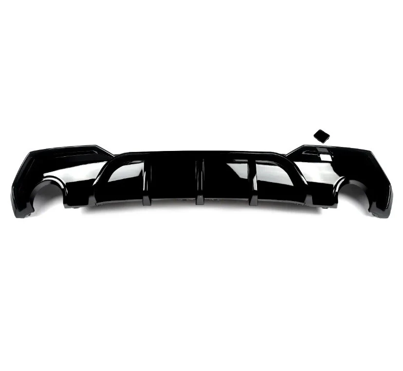 Rear Diffuser Lip Gloss Black Spoiler for BMW 4 Series G22 G23 M Sport 2021-2023 - Image 10
