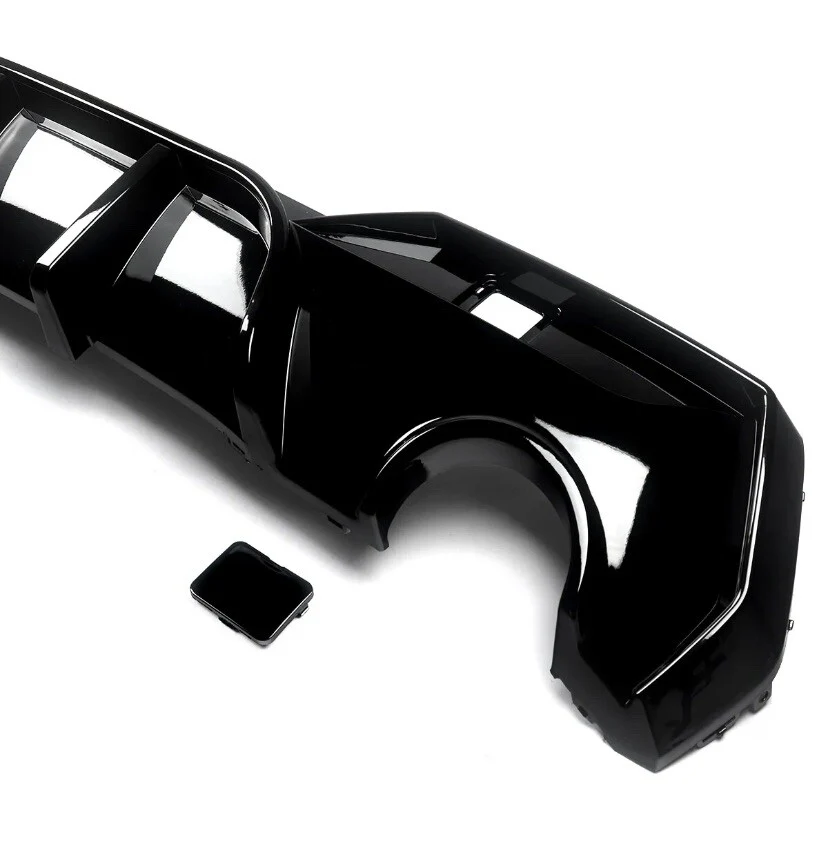 Rear Diffuser Lip Gloss Black Spoiler for BMW 4 Series G22 G23 M Sport 2021-2023 - Image 8