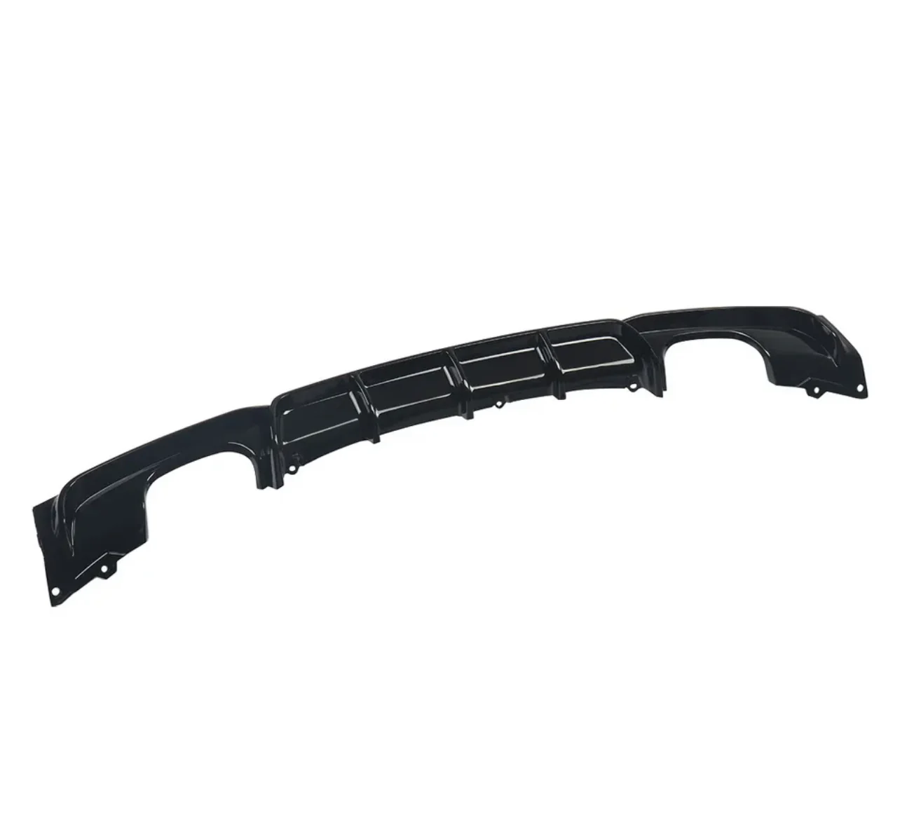 Rear Diffuser - Quad Exit - Fits BMW F30 F31 3 Series - M Sport - Gloss Black - Image 2