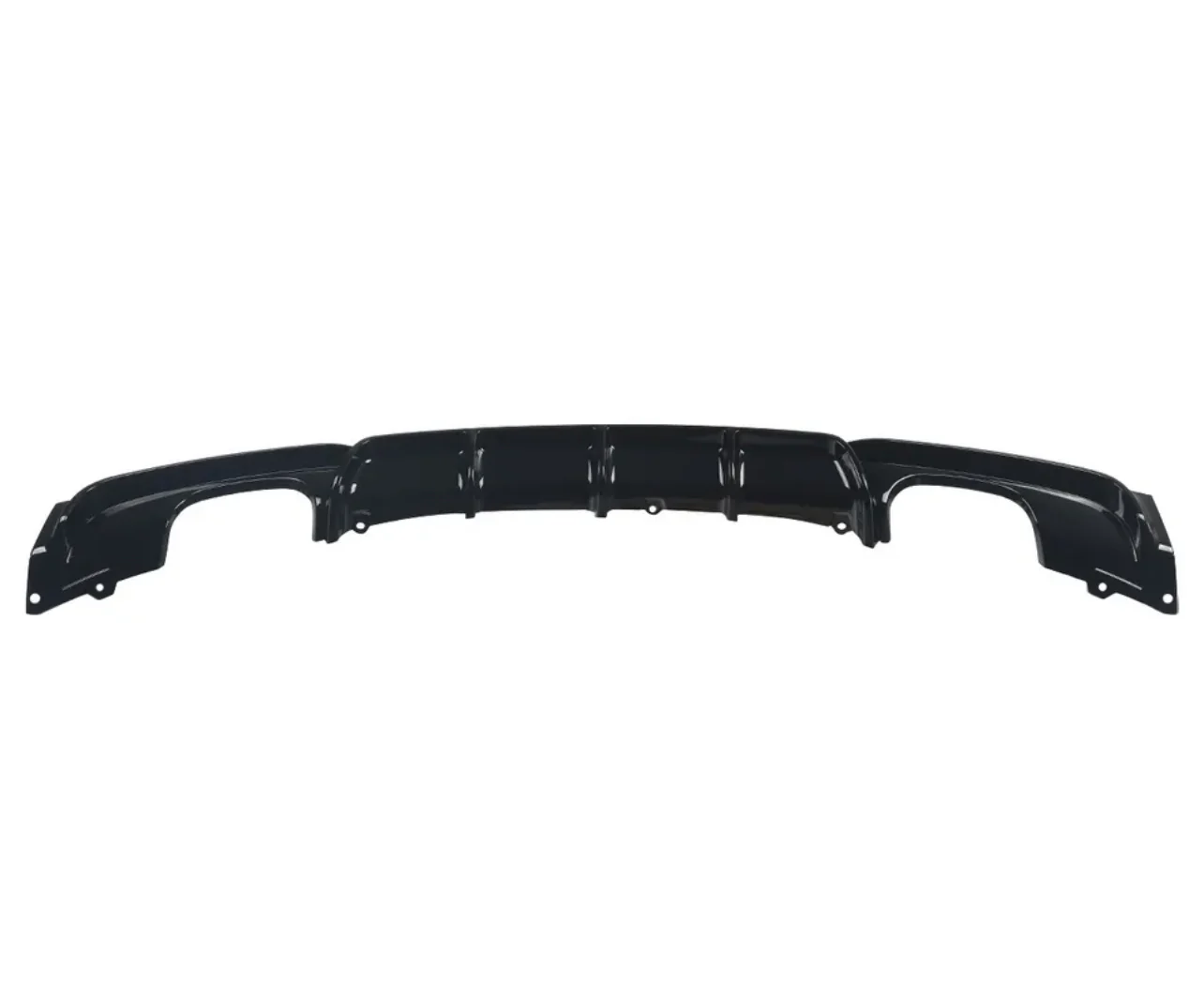 Rear Diffuser - Quad Exit - Fits BMW F30 F31 3 Series - M Sport - Gloss Black - Image 3