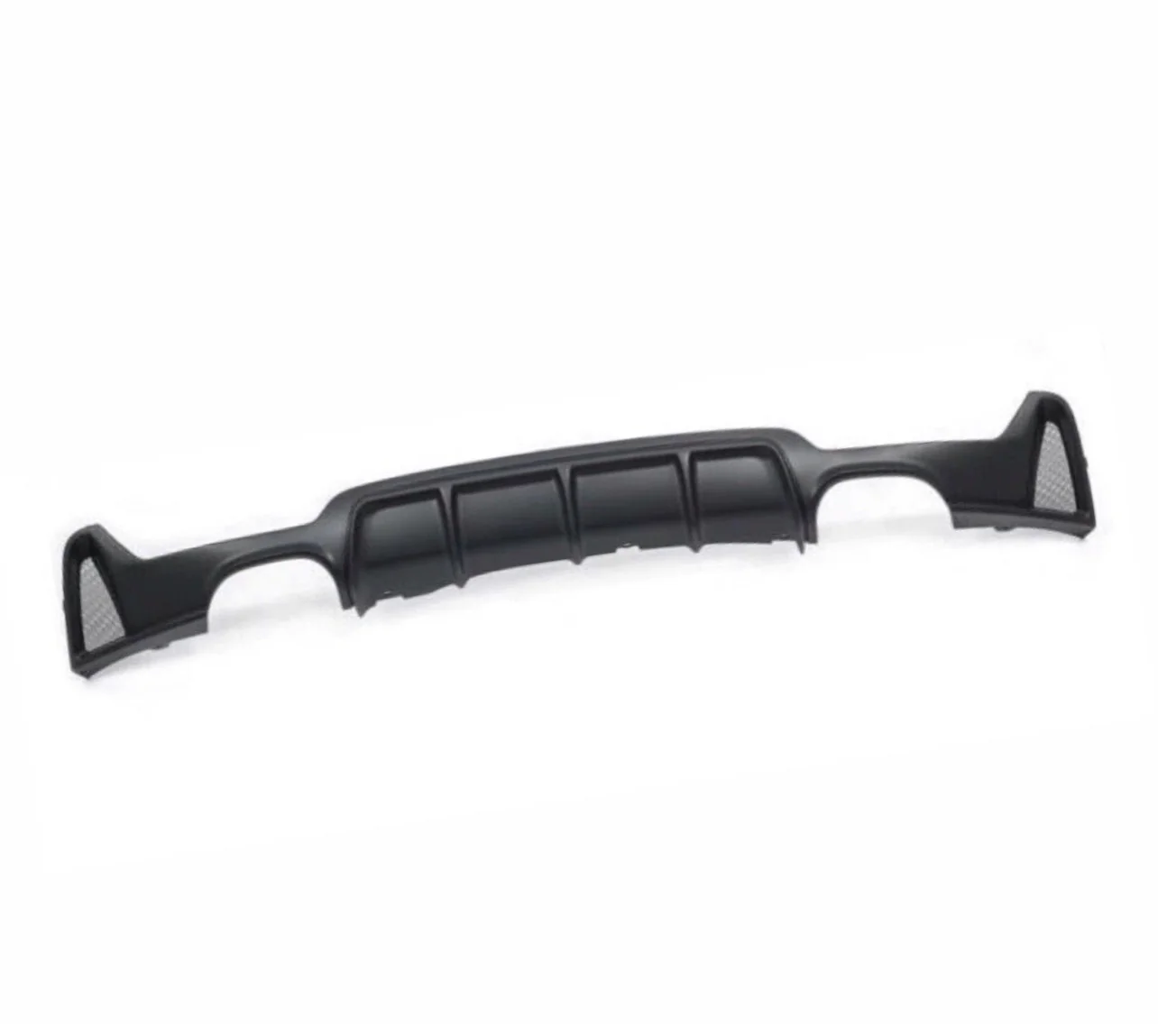 Rear Diffuser - Quad Exit - Fits BMW F32 F33 F36 - 4 Series - Matte Black - Image 4