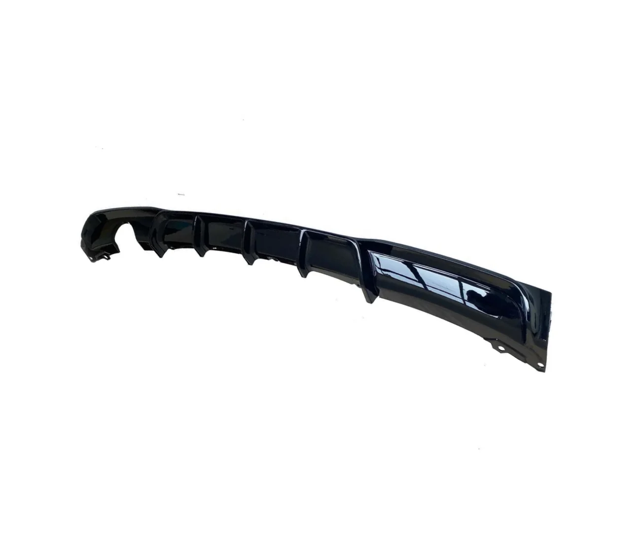 Rear Diffuser Single Exit Fits BMW F30 F31  3 Series Gloss Black - Image 2