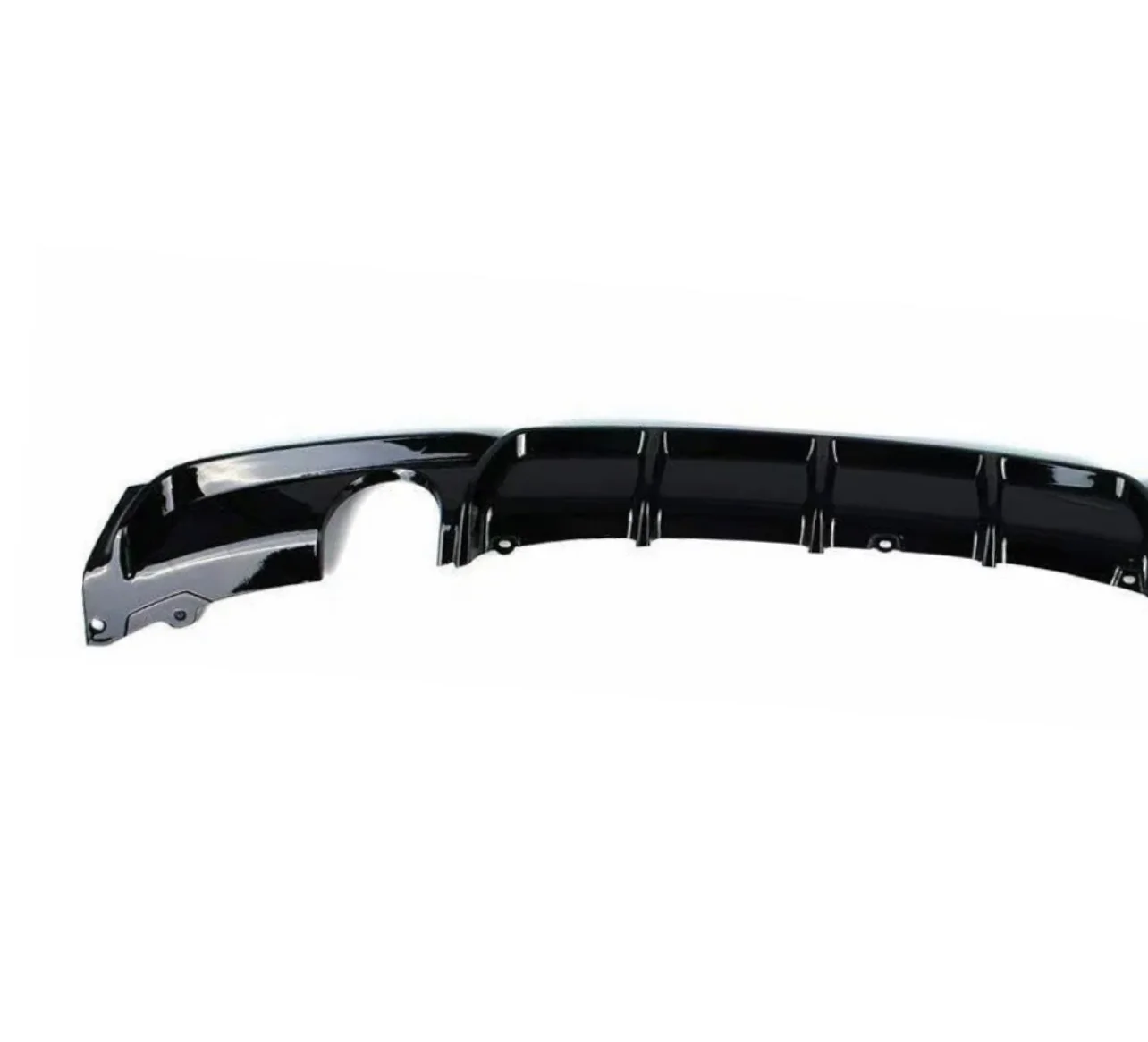 Rear Diffuser - Single Exit - Fits BMW F30 F31 3 Series - M Sport - Gloss Black - Image 5