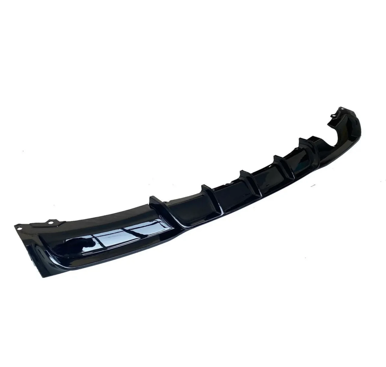Rear Diffuser - Single Exit - Fits BMW F30 F31 3 Series - M Sport - Gloss Black - Image 2