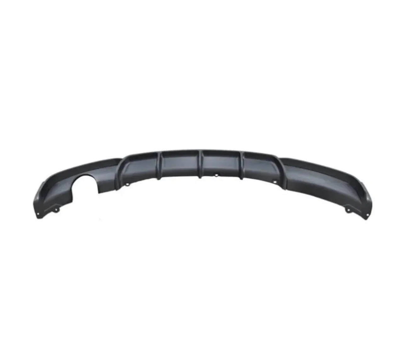 Rear Diffuser - Single Exit - Fits BMW F30 F31 - 3 Series - M Sport - Matte Black - Image 2