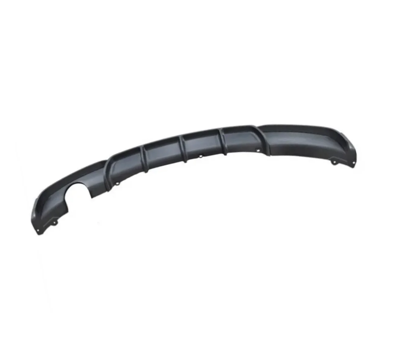 Rear Diffuser - Single Exit - Fits BMW F30 F31 - 3 Series - M Sport - Matte Black - Image 3