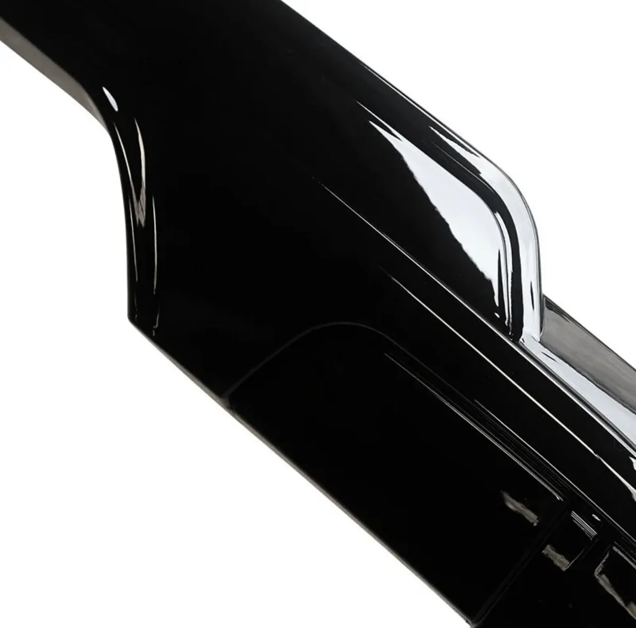 Rear Diffuser - Twin Exit - Fits BMW F10 - 5 Series - Gloss Black - Image 3