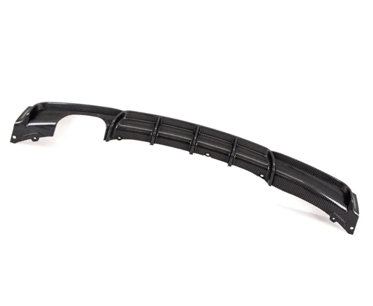 Rear Diffuser - Twin Exit - Fits BMW F30 F31 3 Series - M Sport - Carbon Look - Image 4