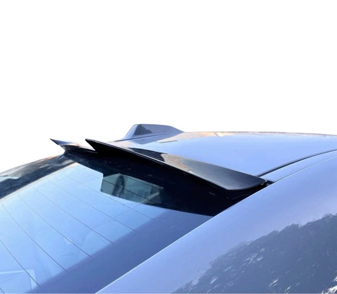 Rear Roof Spoiler Wing Lip For BMW 2 Series G42 2 Door Coupe M2 G87 Gloss Black - Image 5