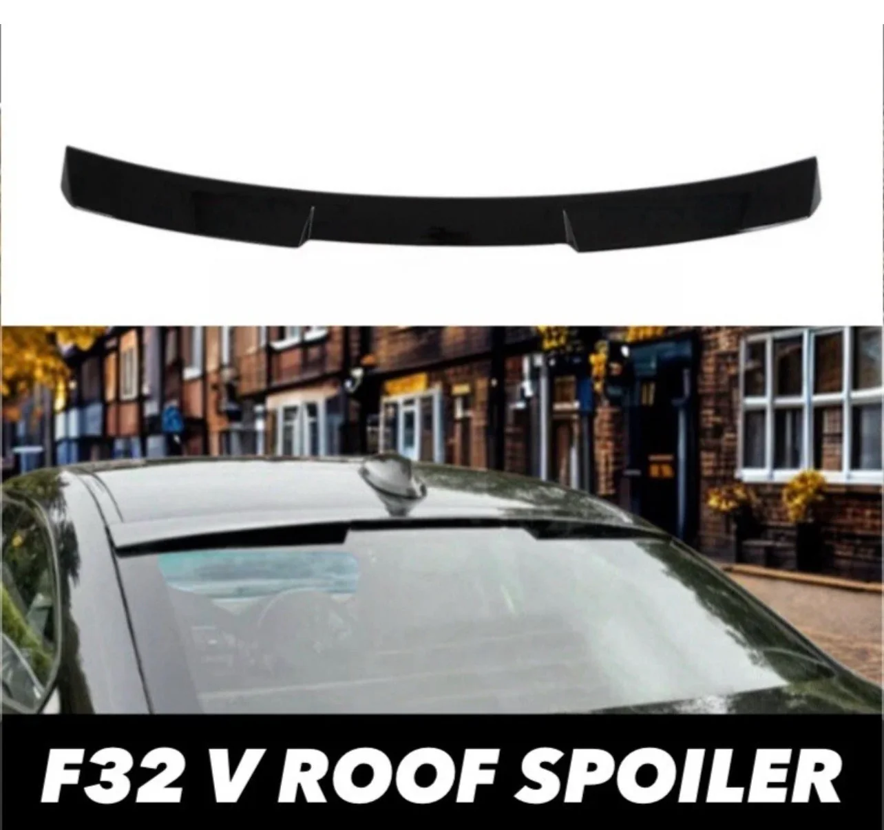Rear V Roof Spoiler Wing Lip For BMW 4 Series F32 F82 M4 2 Door Coupe - Image 5