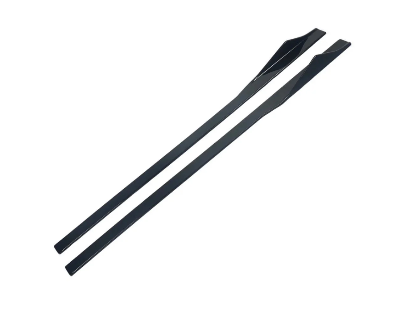 Side Extensions Blades - Sports Performance - Fits BMW 2 Series F87  F22 F23 M2 - Gloss Black - Image 4