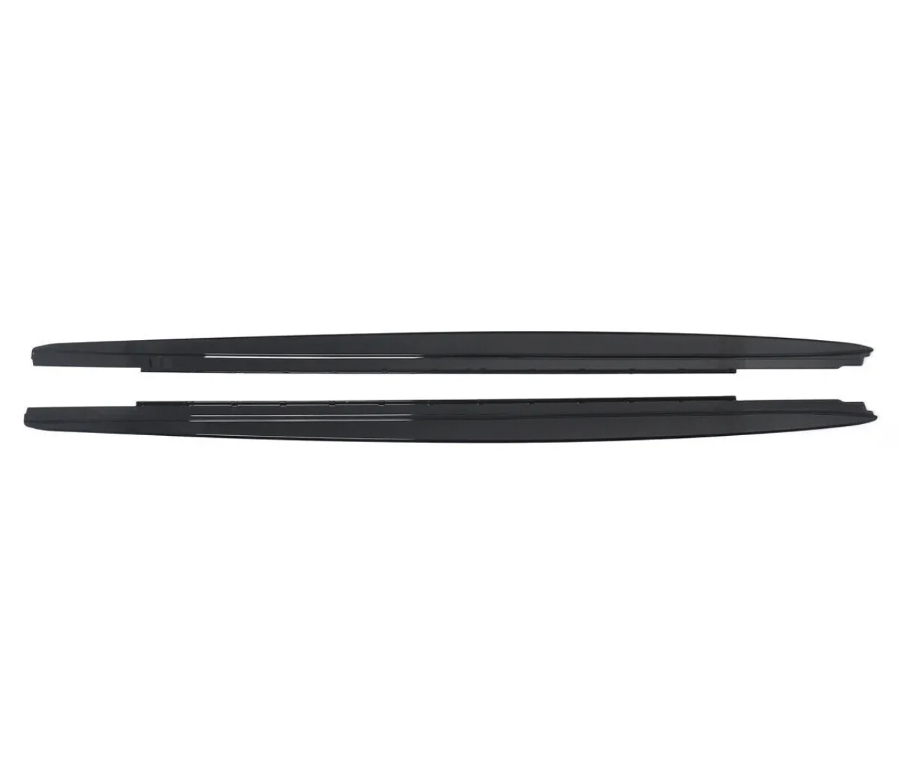 Side Skirt Extension Blades - Fits BMW F10 - 5 Series - Gloss Black - Image 3