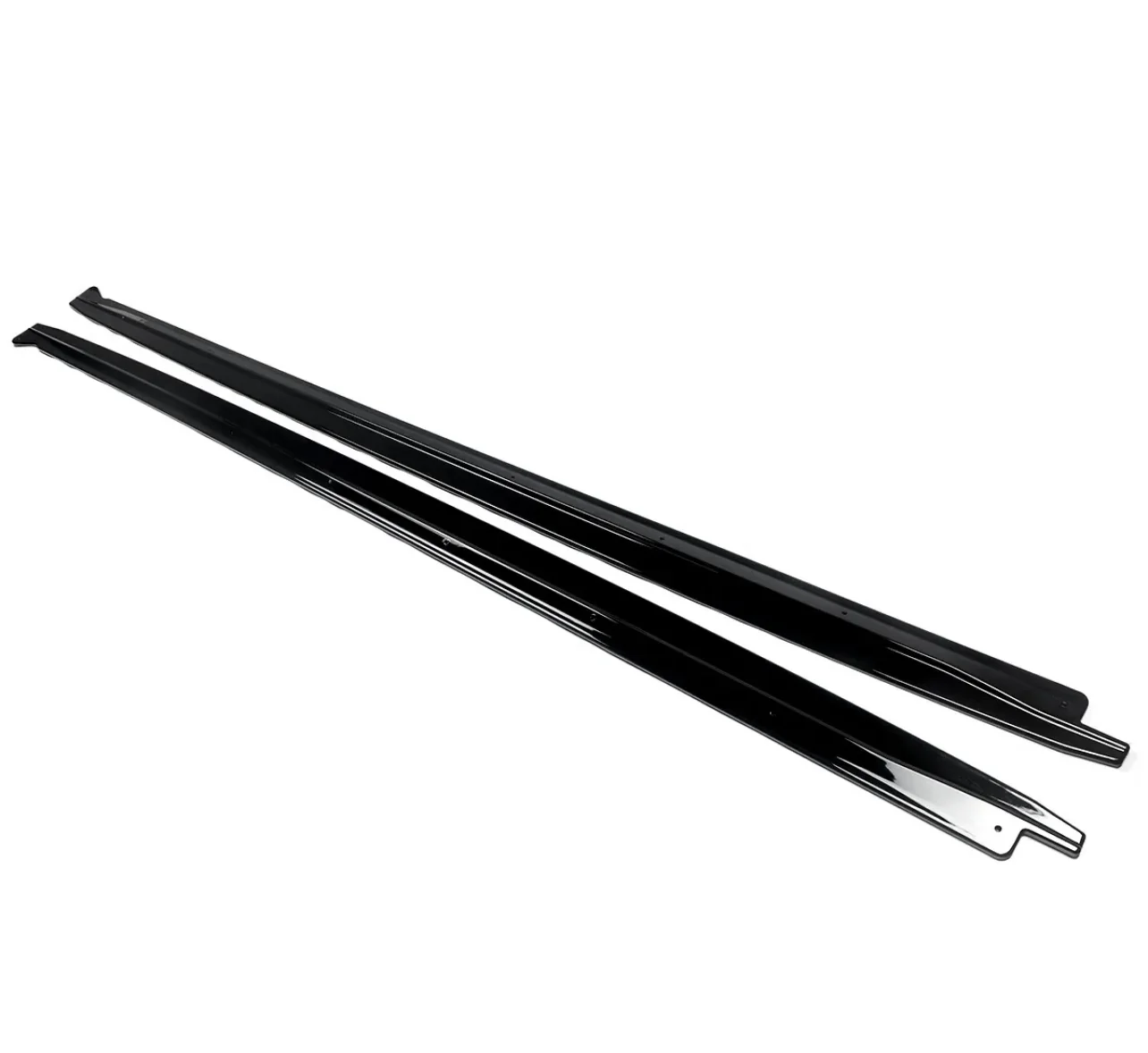 Side Skirt Extension Blades - Fits BMW F10 - 5 Series - Gloss Black - Image 5