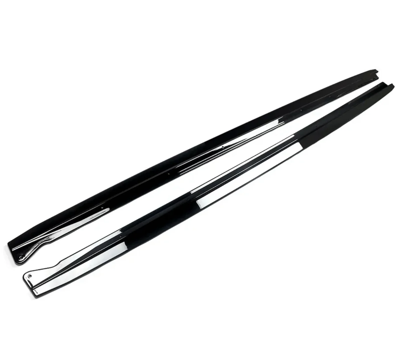 Side Skirt Extension Blades - Fits BMW F10 - 5 Series - Gloss Black - Image 6