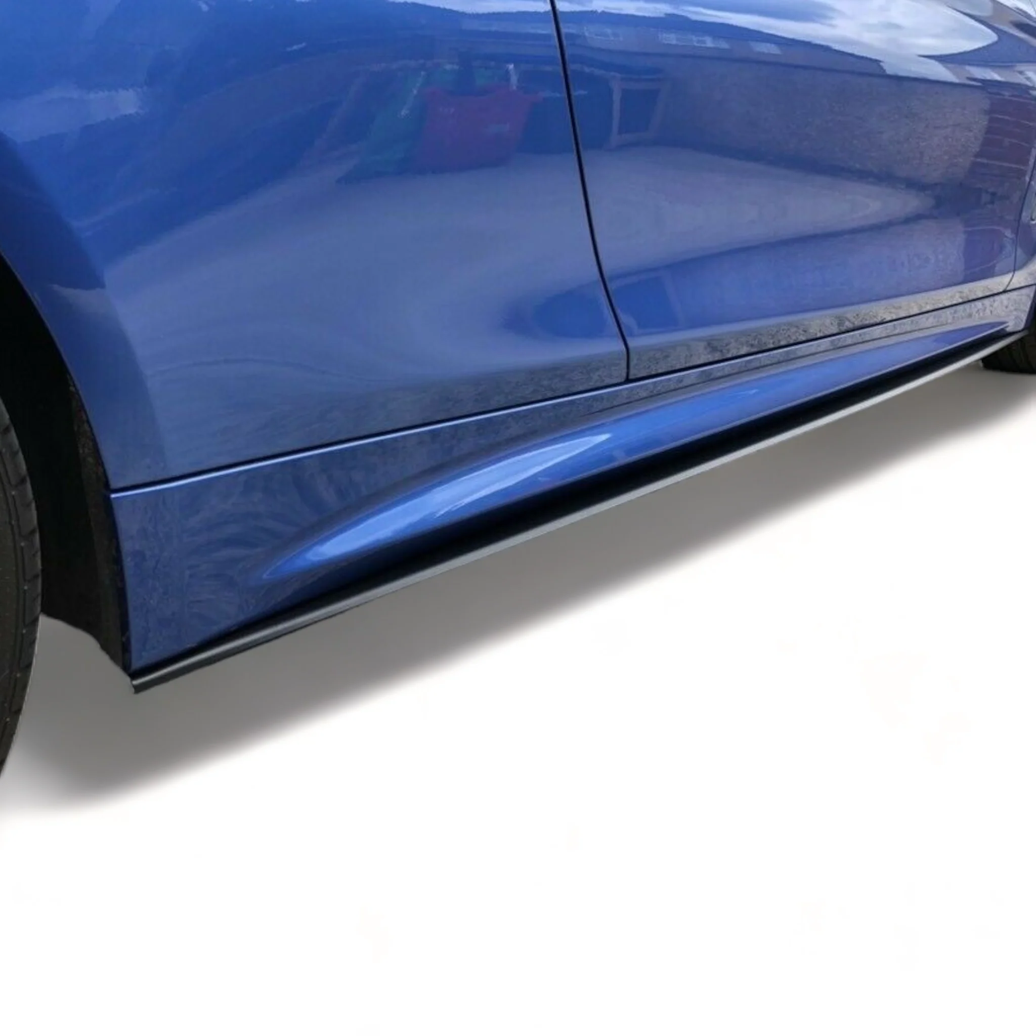 Side Skirt Extension Blades - Fits BMW F15 X5 - Gloss Black